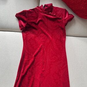 Oriental full length body dress